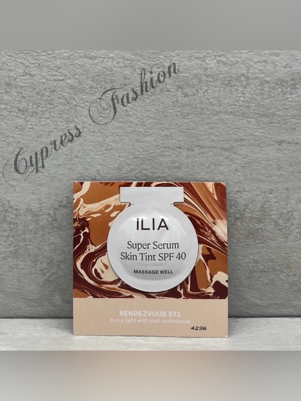 ⚡️ $1 ILIA Super Serum Skin Tint SPF 40 Sample in Rendezvous ST1